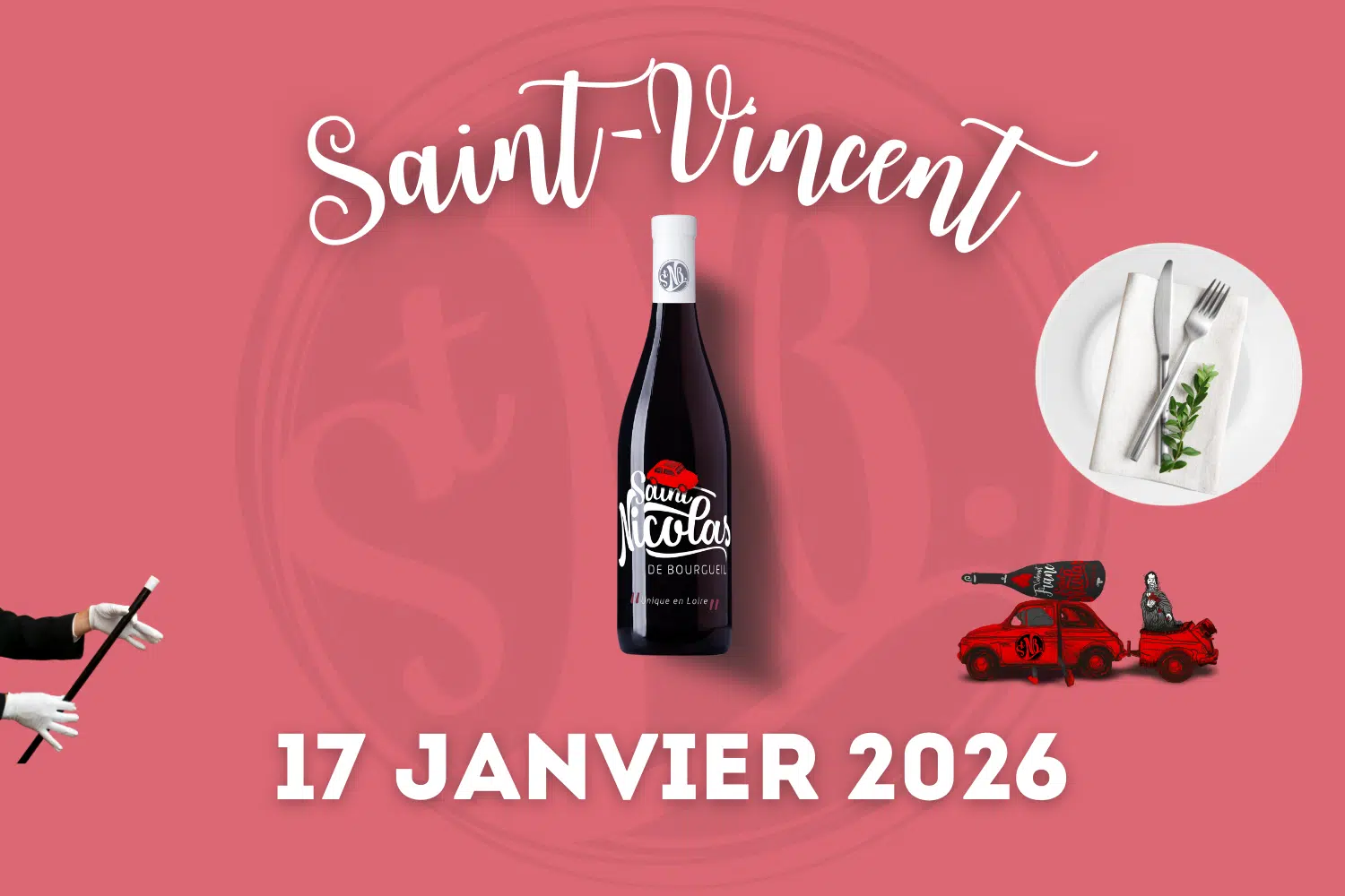 Saint-Vincent 2026 à Saint-Nicolas-de-Bourgueil